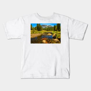 Mammoth Peak from Dana Fork Kids T-Shirt